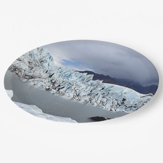 Alaska - Glacier Papieren Bordje (Gekanteld)