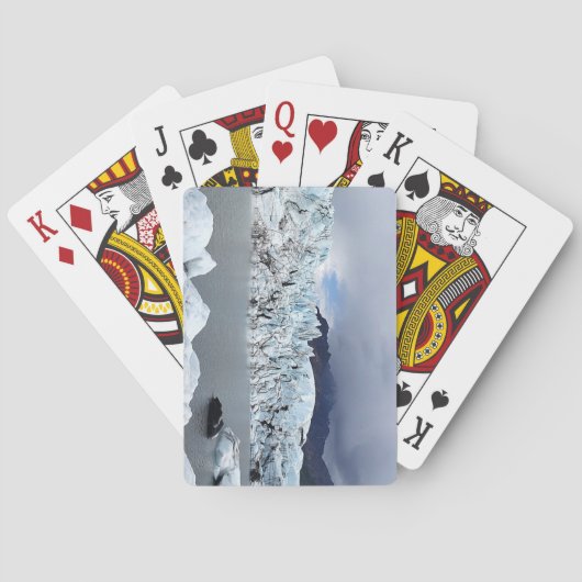 Alaska - Glacier Pokerkaarten (Achterkant)
