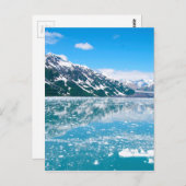 Alaska Glasier Briefkaart (Voorkant / Achterkant)