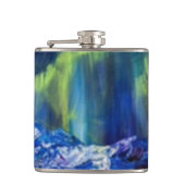 Alaska Gletsjer Reflectie Flask Heupfles (Voorkant)