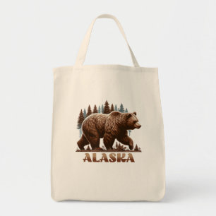 Alaska Grizzly Beer Tote Bag