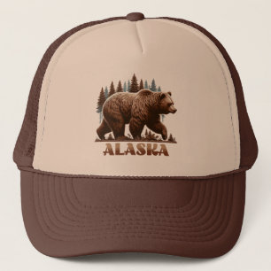 Alaska Grizzly Beer Trucker Pet