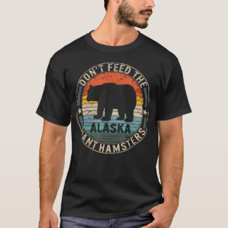Alaska Grizzly Beer Voer De Reus Niet T-shirt