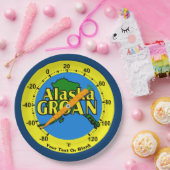 Alaska Groan Thermometer Papieren Bordje (Feest)