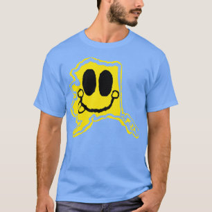 Alaska Happy Face met tong uitsteken T-shirt