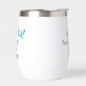 Alaska Here We Come 2026 Custom Insulated Tumbler (Gauche)