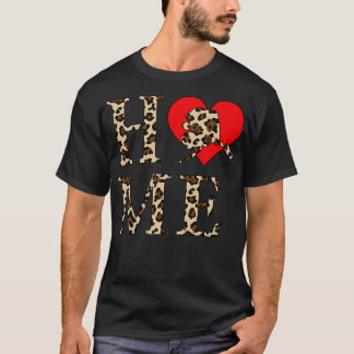 Alaska Home Luipaard Print T-shirt