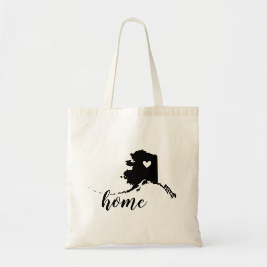 Alaska Home State Canvas tas (Voorkant)
