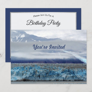 Alaska Hubbard Glacier Foto van Birthday Kaart