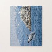 Alaska Humpback Whale Wildlife Foto Legpuzzel (Verticaal)
