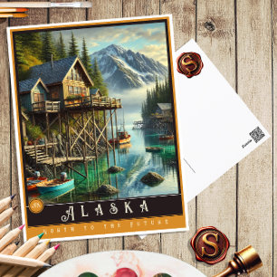 Alaska   hyperrealistisch Briefkaart