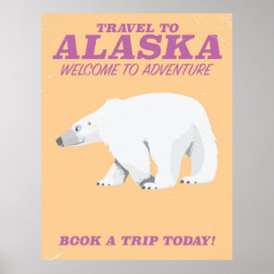 Alaska Ijsbeer Poster