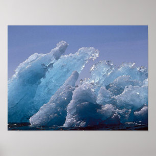 Alaska IJsschilderij Poster