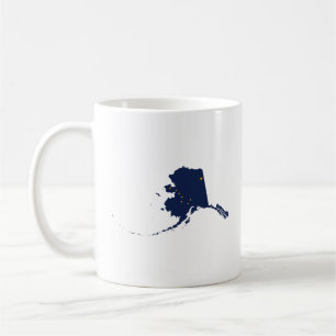 Alaska in Blue en Gold Koffiemok