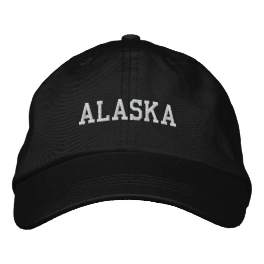 Alaska, instelbaar Pet zwart (Voorkant)