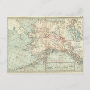 Alaska-kaart Briefkaart