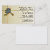 Alaska Kaart Visitekaartje (Voorkant / Achterkant)