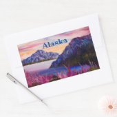 Alaska katoenen Snoep _ALASKA vierkante Sticker (Envelop)