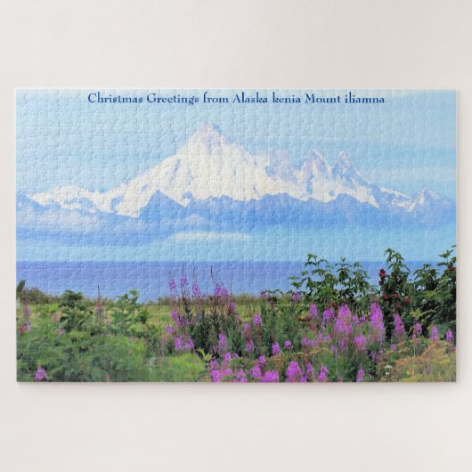Alaska kenia Mount iliamna Jigsaw Puzzle (Horizontal)