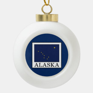 Alaska Keramische Bal Ornament