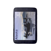 Alaska Killer Whales Stamp Badmat (Voorkant Verticaal)