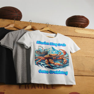 Alaska King Crab Old Crabby Bastard T-shirt