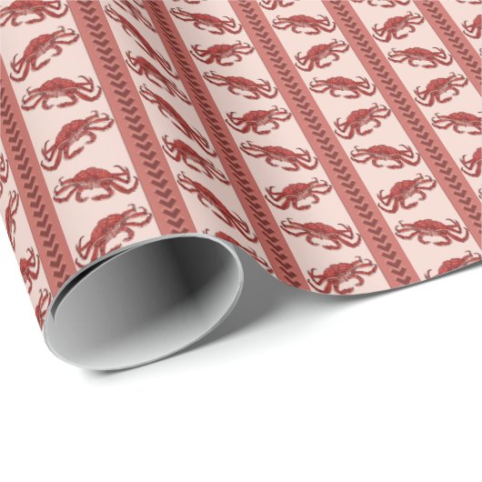 Alaska King Crab Wrapping Paper  Cadeaupapier (Rol Hoek)