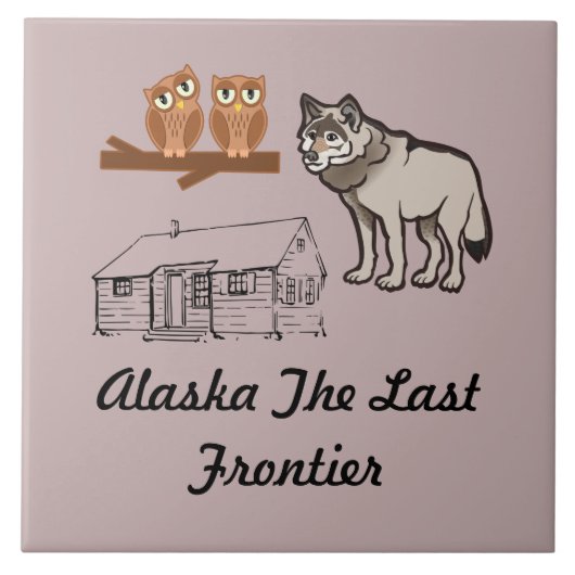 Alaska Laaste Grens Tegeltje (Voorkant)