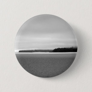 Alaska Landschap Ronde Button 5,7 Cm