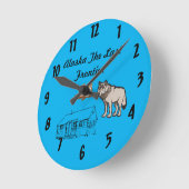 Alaska Last Frontier Ronde Klok (Hoek)
