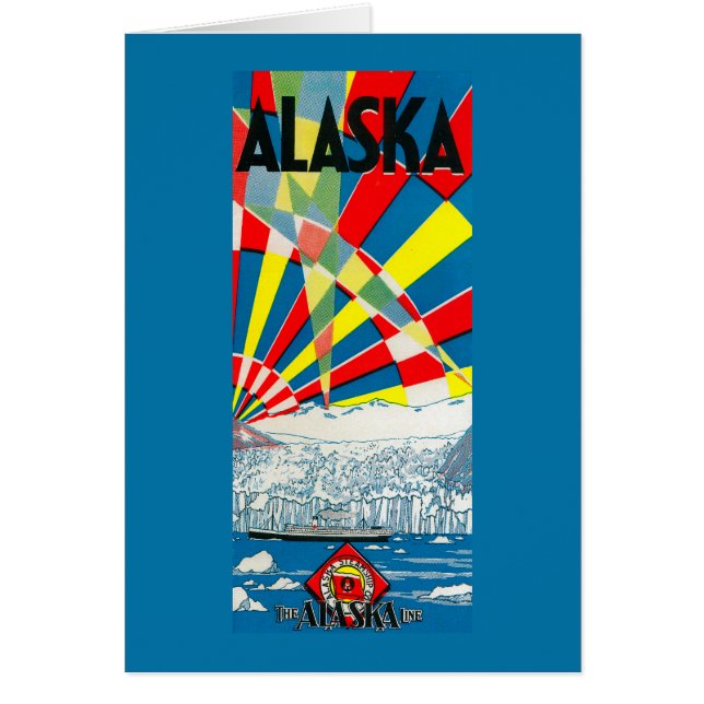 Alaska Line Steamship Poster (Voorkant)
