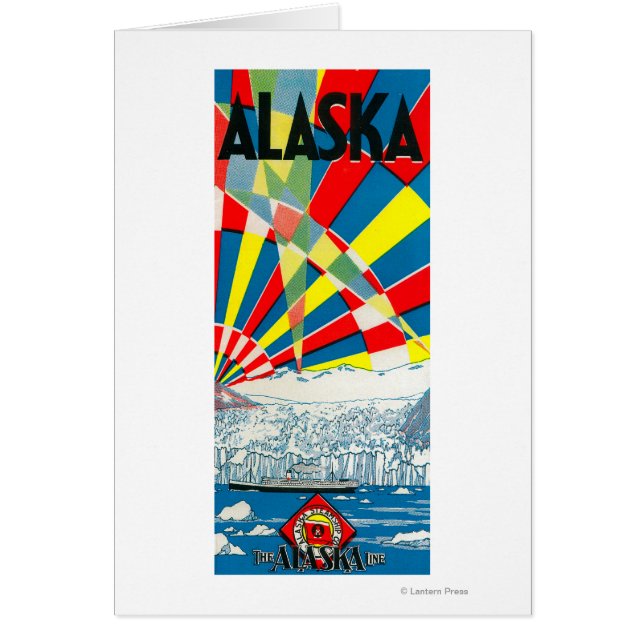 Alaska Line Steamship Poster (Voorkant)