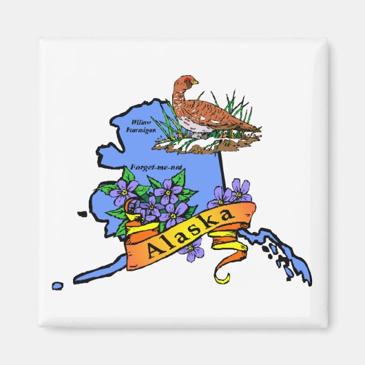 Alaska Magneet (Voorkant)