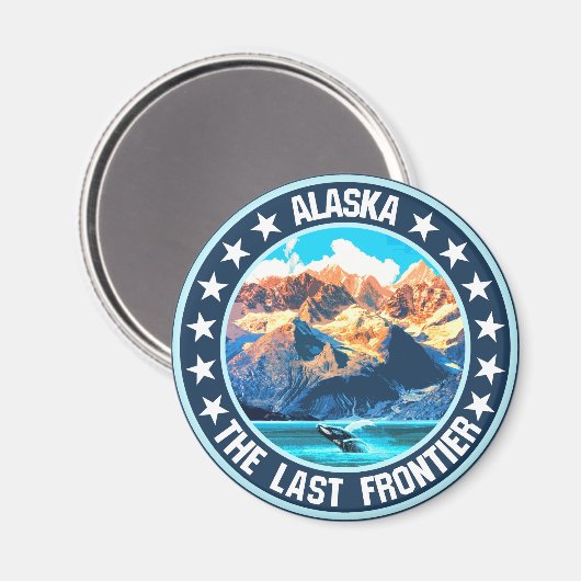 Alaska Magneet (Voorkant / Achterkant)