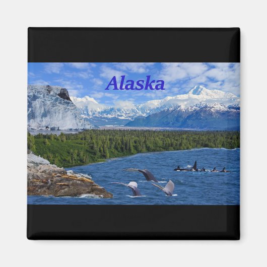 Alaska Magneet (Voorkant)