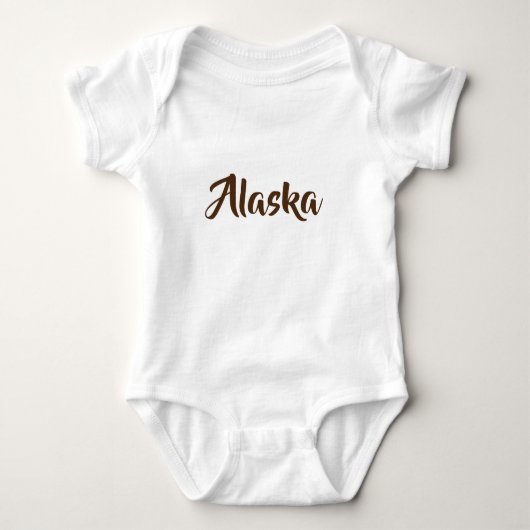 Alaska-monogram Romper (Voorkant)