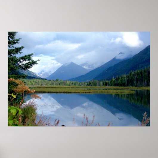 Alaska Mountain Poster (Voorkant)