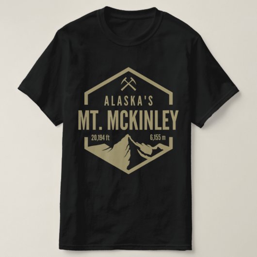 Alaska Mt McKinley  T-shirt (Design voorkant)