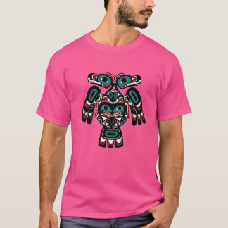Alaska Native Amerikaanse Indiase Tlingit Adelaar T-shirt