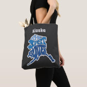 Alaska Nickname Word Art Draagtas (Dichtbij)