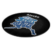 Alaska Nickname Word Art Snijplank (Hoek)
