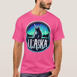 Alaska noord lampjes Vacatie bekijken T-shirt