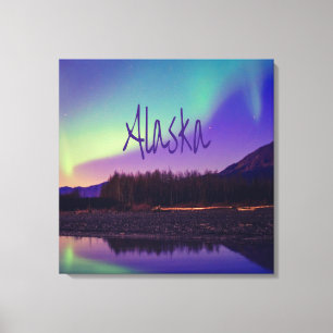 Alaska Noordelijke hoogvlakte Canvas Afdruk