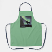 Alaska | Noorderlicht eland Schort (Voorkant)