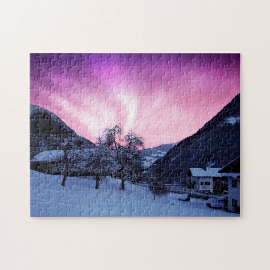 ALASKA NORTHERN LIGHTS PUZZLE LEGPUZZEL (Horizontaal)
