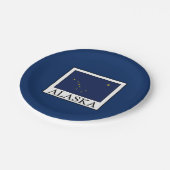 Alaska Papieren Bordje (Gekanteld)