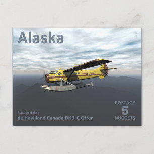 Alaska Postage de Havilland DH3-C Otter Briefkaart