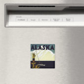  Alaska poster Magneet (Insitu (Vaatwasser))