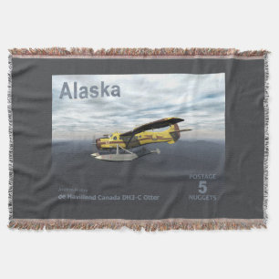 Alaska Postzegel - de Havilland DH3-C Otter Deken
