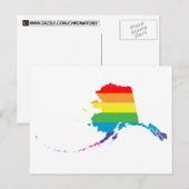 alaska pride . briefkaart (Voorkant / Achterkant)